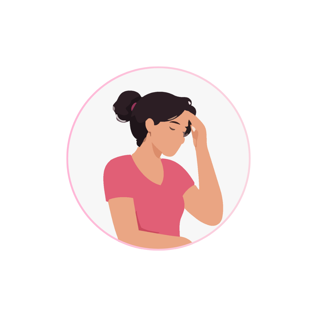 Woman with vasomotor symptoms